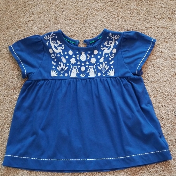 (EUC) Mini Boden girls top size 4/5Y - Picture 1 of 6